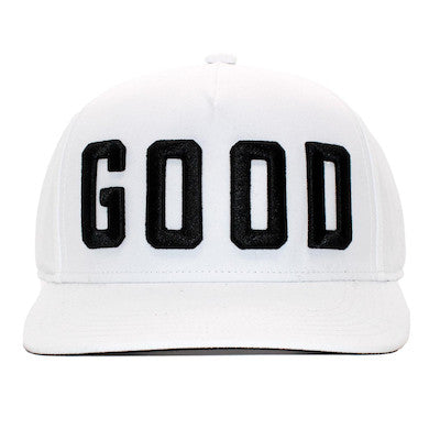 GoodGood-Team Good Varsity Trucker Hat-White&Black