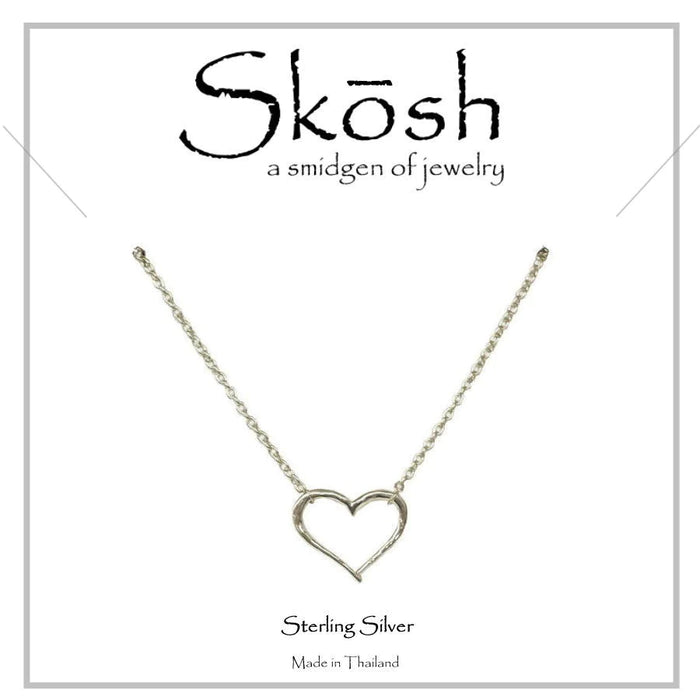 Skosh Small Open Heart,57-590-2 & 57-590-1