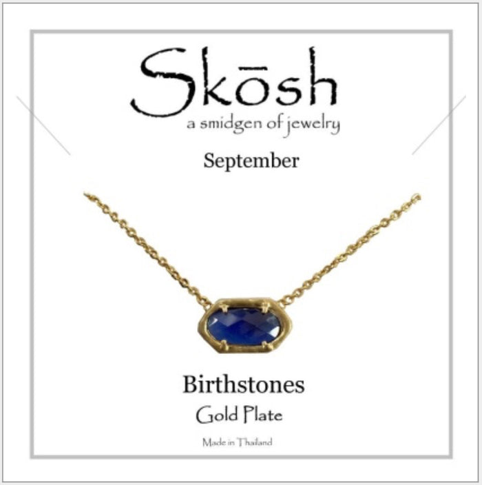 Skosh Birthstone September, Gold 58-4-09