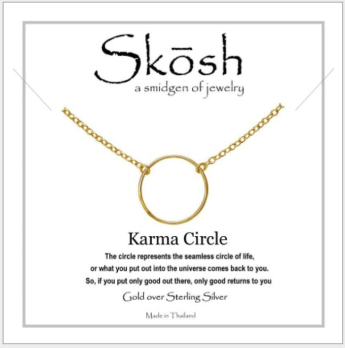 Skosh Karma Circle Gold 55-976