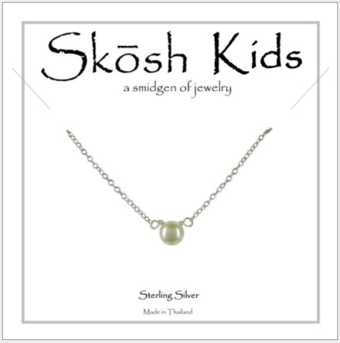 Skosh Kids White Pearl, Silver 55-973-10