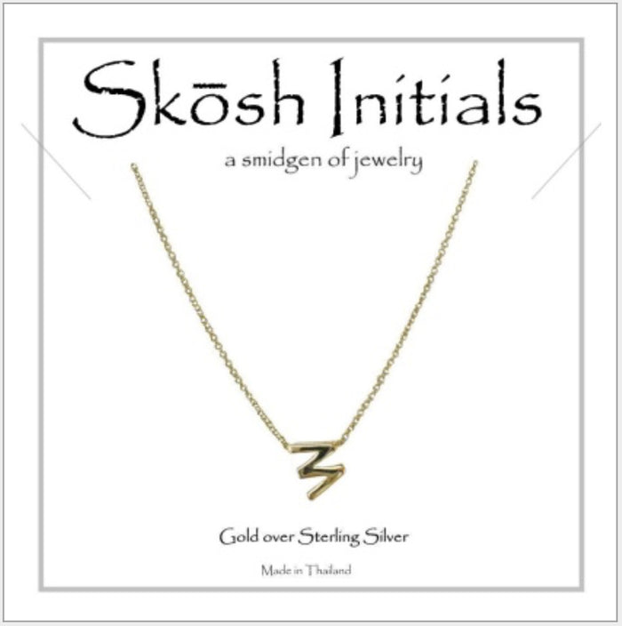 Skosh Initial W, Gold 57-4-W