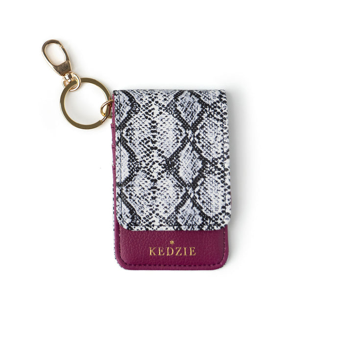 KEDZIE ESSENTIALS ONLY ID HOLDER KEYCHAIN WALLET