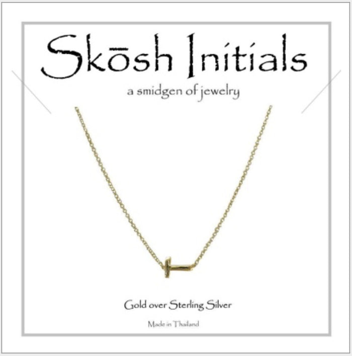 Skosh Initial T, Gold 57-4-T