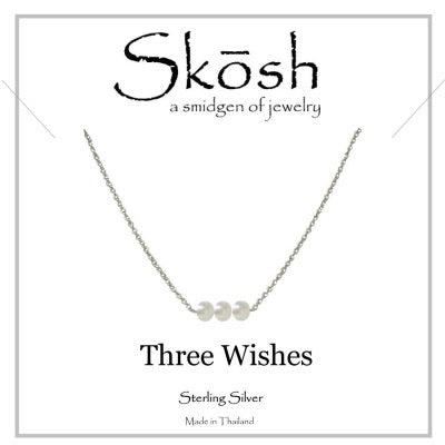 Skosh Three Wish 3 Pearl Silver 57-392-1