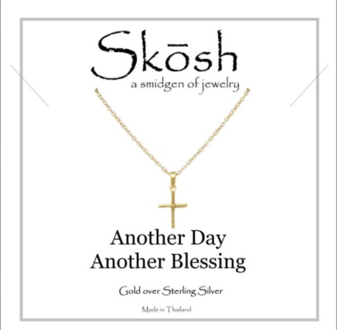 Skosh Small Cross, Gold 57-546-1