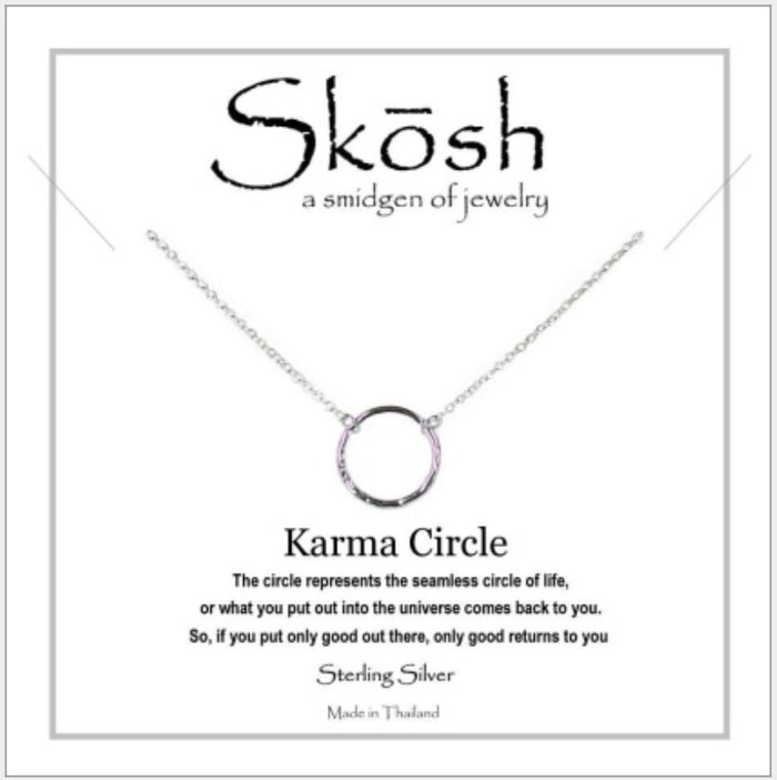 Skosh Karma Circle Sterling Silver 55-970