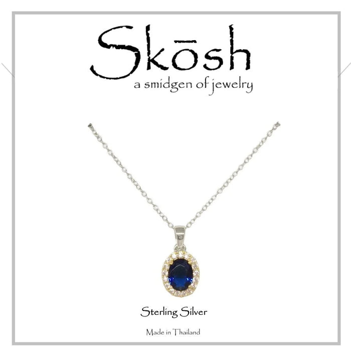 Skosh Sapphire Necklace 57-544-2 & 57-544-1