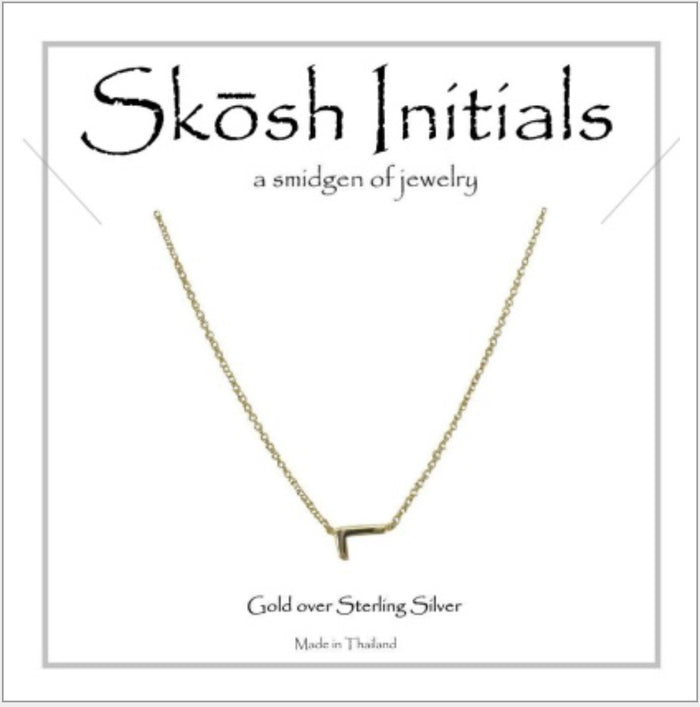 Skosh Initial Necklace  57-4-L