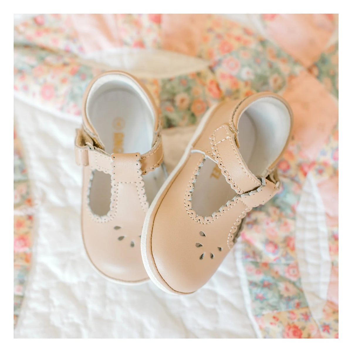 Angel Dottie Scalloped T-Strap H210