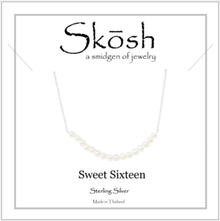 Skosh Sweet Sixteen Pearl, Silver 57-556-2