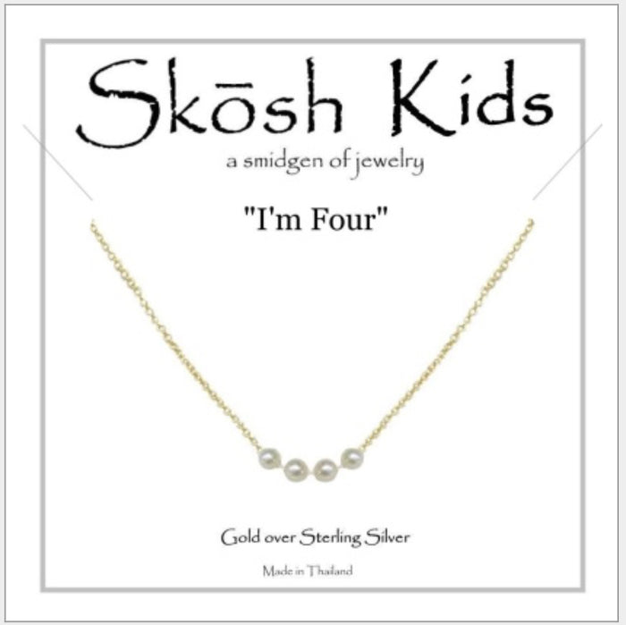 Skosh Kids I’m Four, Gold 56-144-4