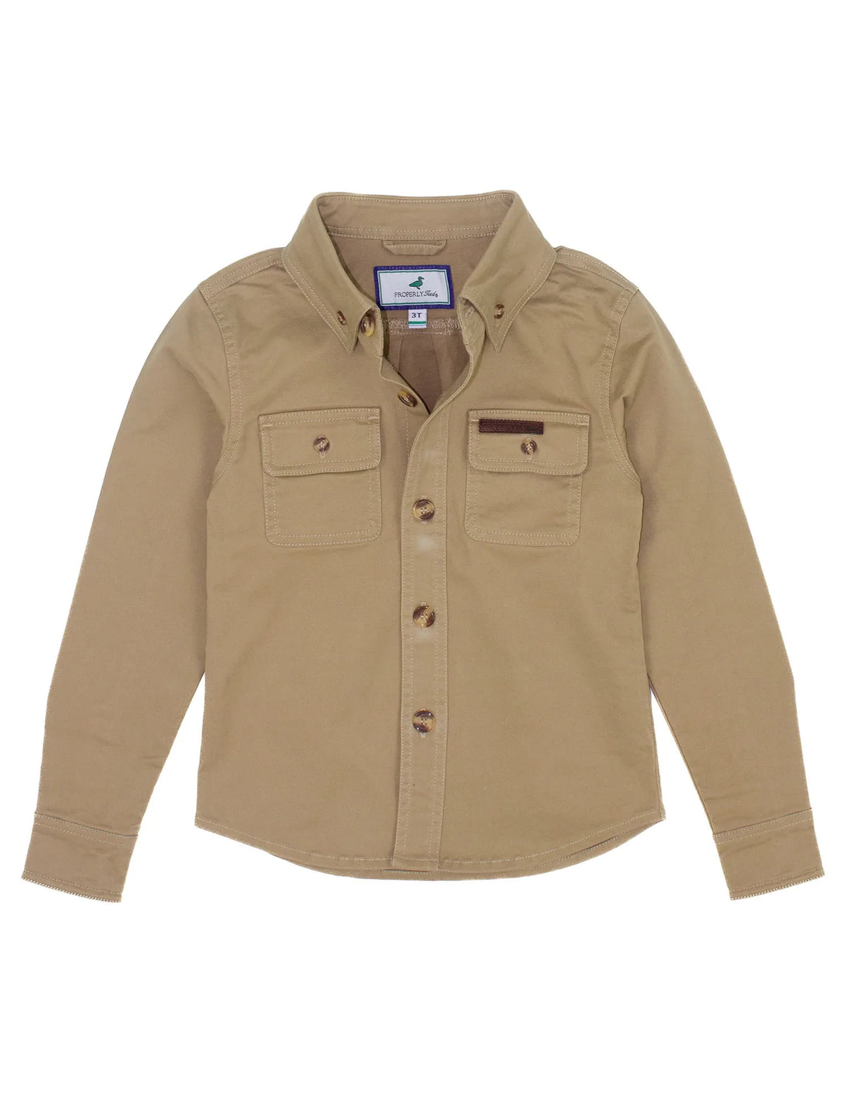 PROPERLY TIED HARVEST WORKSHIRT CAMEL