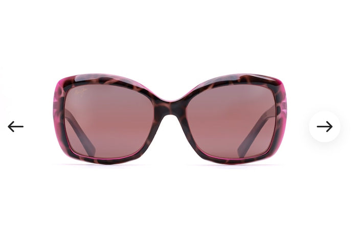 ORCHID r735-12b Tortoise with Raspberry w/ Maui Rose®