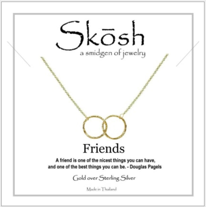 Skosh Friends Inter-Locking Circles Gold 57-307