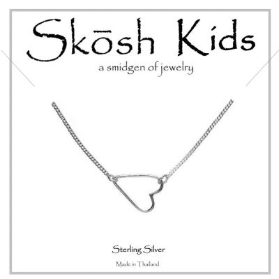 Skosh Open Heart Silver 55-973-3