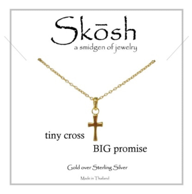 Skosh Tiny Cross, Gold 57-412-5