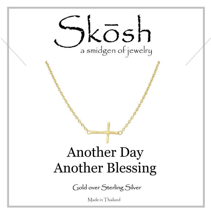 Skosh Hammered Sideways Cross 57-545-2 & 57-545-1