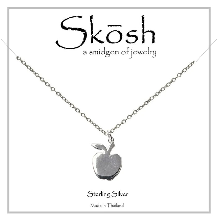 Skosh Silver Apple Pendant 57-636-1