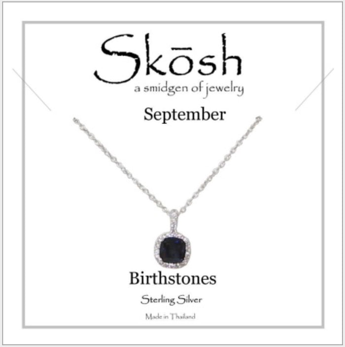 Skosh Birthstone September, Silver 57-582-09