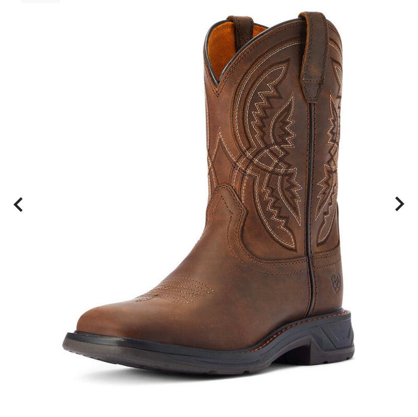 Ariat Youth WorkHog XT Wide Square Toe Boot