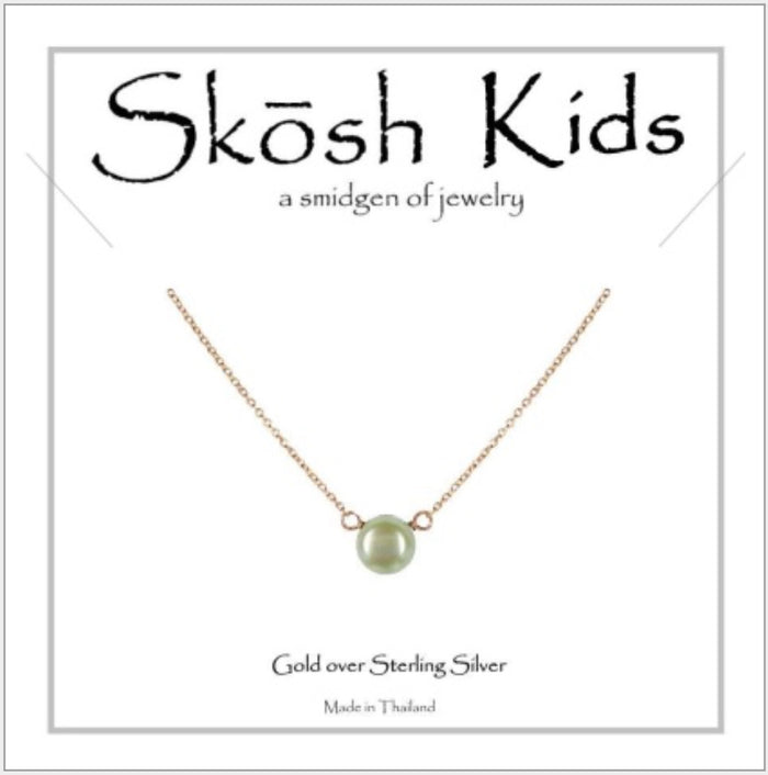 Skosh Kids White Pearl, Gold 55-973-18