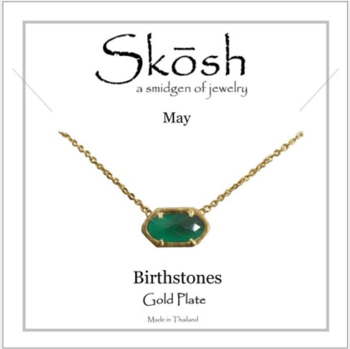 Skosh Birthstone May, Gold 58-4-05