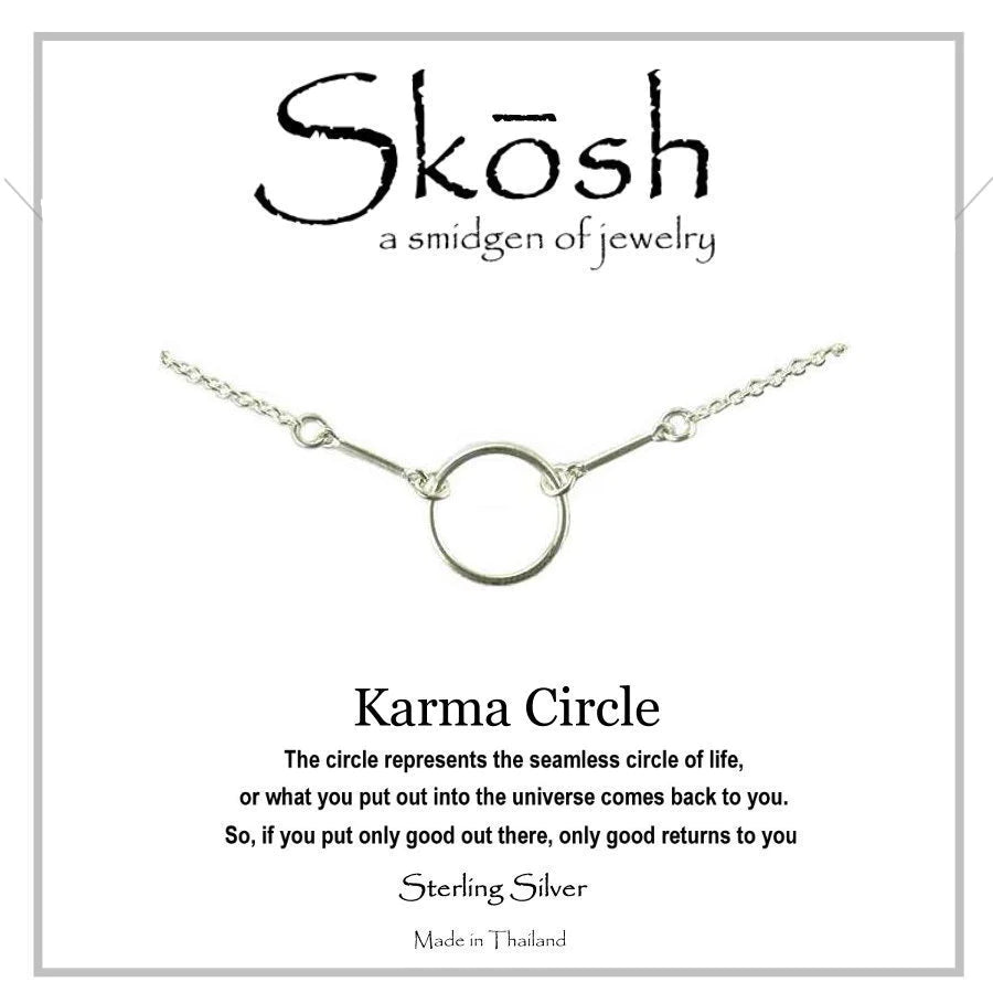 Skosh Karma Circle with 16" chain 55-501 & 55-502