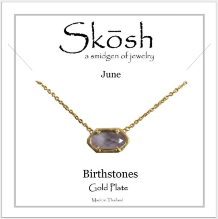 Skosh Birthstone June, Gold 58-4-06