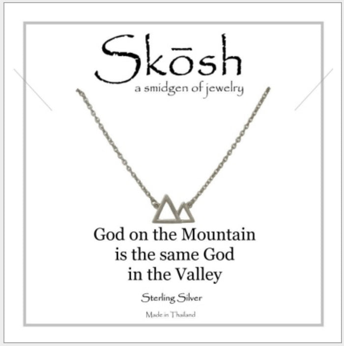 Skosh God On The Mountain, Silver 57-586-3