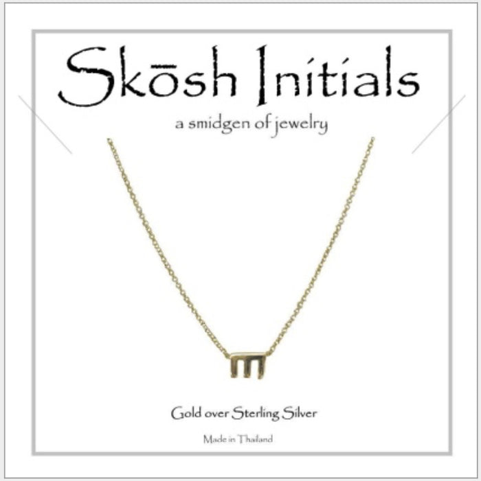 Skosh Initial E, Gold 57-4-E