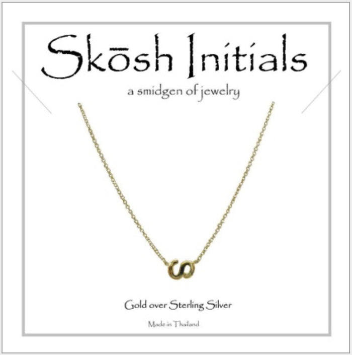 Skosh Initial S, Gold 57-4-S