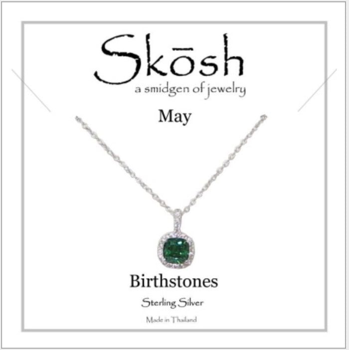 Skosh Birthstone May, Silver 57-582-05